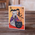 thumbnail image 2 of Wheaten Terrier Halloween Greeting Cards and Envelopes Pack of 8, 2 of 2