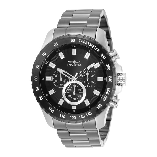 Reloj Invicta 33942 Speedway Hombres Gunmetal 48mm Acero inoxidable INVICTA 33942