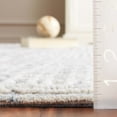 thumbnail image 4 of SAFAVIEH Abstract Milan Striped Runner Rug, Blue/Gray, 2'3" x 8', 4 of 10