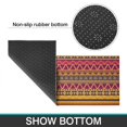 thumbnail image 6 of Boho Yellow Ethnic Geometric Pattern Kitchen Rugs Sets Of 2,Anti Fatigue Kitchen Mat Rugs Non Slip Washable,Decorative Kitchen Floor Mats for Kitchen,Sink,Laundry,17"x30"+17"x47", 6 of 7