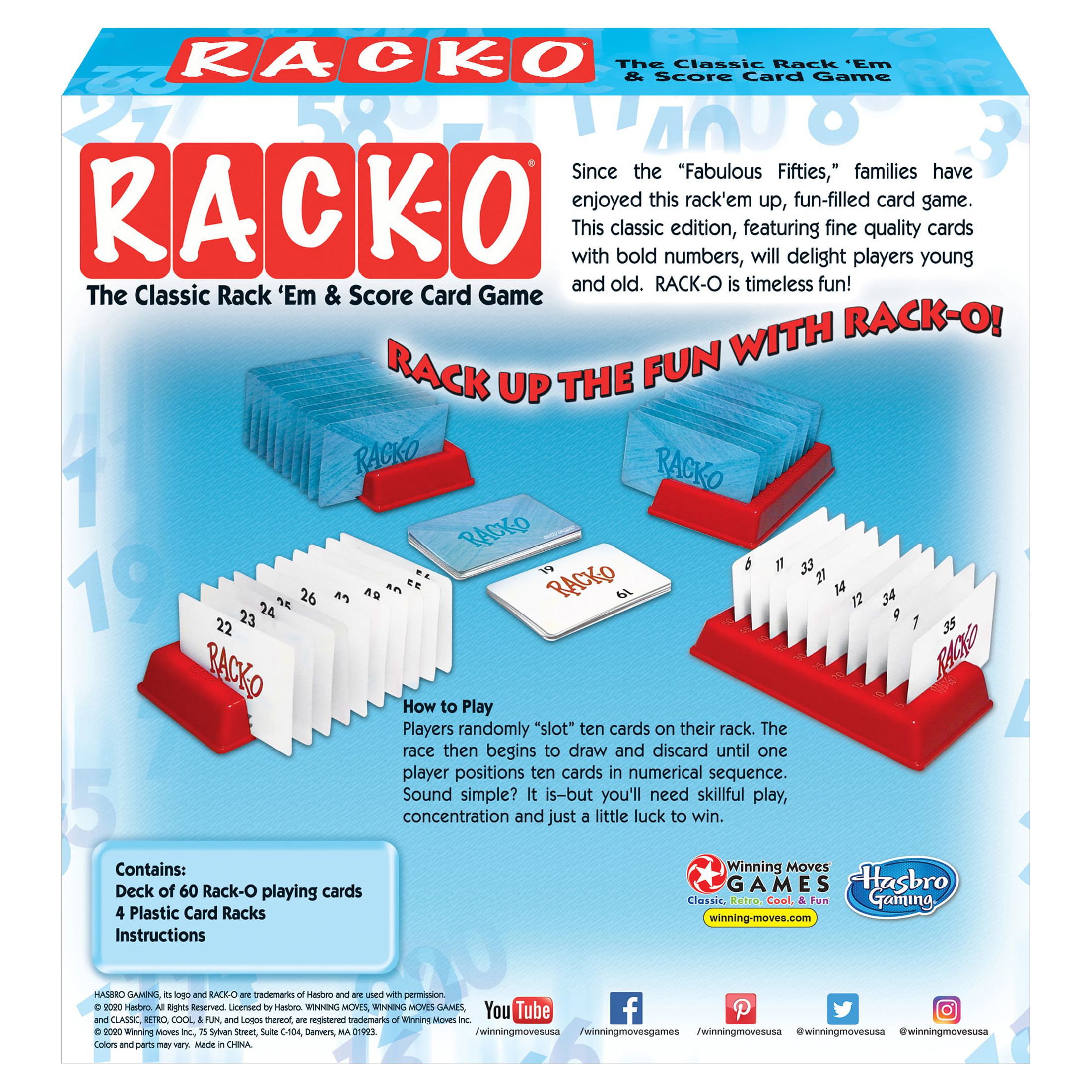 Winning Moves Rack-O Classic Card Game photo 3