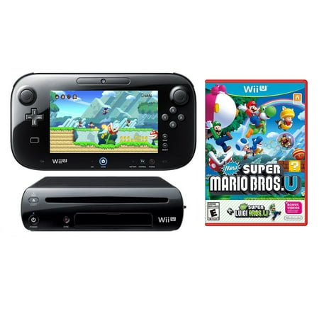 Restored Nintendo Wii U 32GB Video Game Console with Super...