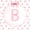 Pink White B, variant on Erosebridal Kids Pink Princess Bowtie Queen Comforter Set For Bowknot Lover,Letter L Monogrammed Bedding Comforter Set,Reversible pink,3-Piece