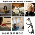 thumbnail image 5 of Smart Glasseswith AI,Bluetooth Music Glasses with 130+ Translation,Anti-Blue Light/UV400 Lenses,Audio Eyewear with Music play &Hands-Free Calling,Multifunctional Headphones glasses for Men Women, 5 of 10
