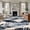 Multi, variant on 6'x9' Area Rugs, Vintage Navy Blue Botanical Indoor Outdoor Area Rug for Living Room Bedroom, Retro Tropical Leaves Washable Bathroom Rugs Kitchen Floor Carpet Mats Home Decor Aesthetic