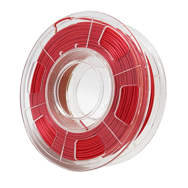 Bobina de filamento para impresora 3D de 1 kg, brillante, 1,75 mm, material de impresión 3D mate para 3D Rojo áureo