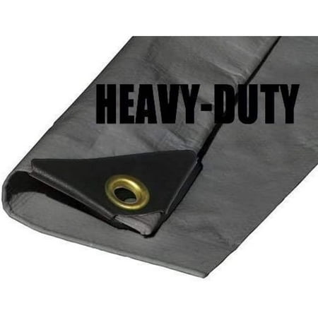 

6 X30 Heavy Duty Silver Tarp (Finished Size 5 .6 x 29 .6)