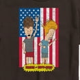 thumbnail image 2 of Beavis & Butthead - Americana - Men's Short Sleeve Graphic T-Shirt, 2 of 4