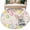 Pink Beige, variant on Grey Easter Bunny Area Rugs 4'x6', Washable Small Throw Rugs for Office Bathroom, Spring Colorful Eggs Flower Branch Plaid Indoor Outdoor Rug Non-Slip Low Pile Carpet Runner Reversible Floor Mats
