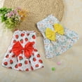 thumbnail image 3 of Sleeveless Floral Pet Dress - Soft Thin Style Clothing for Small Dogs and Cats in Summer, 3 of 8