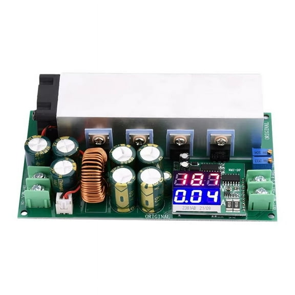 DC Buck Converter 600W CC CV 12-80V to 2.5-50V 5V 6V 12V 24V 48V Step-Down Power Module Adjustable Regulated