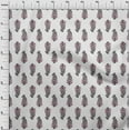 thumbnail image 3 of oneOone Polyester Lycra Fabric Leaves & Paisley Block Print Sewing Fabric BTY 56 Inch Wide, 3 of 4