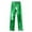 Green, variant on HOOMEUMY Mens Shiny Pants Stylish Sequin Straight Legs Jogger Pants Drawstring Waist Party Club Trousers (Gold,L)