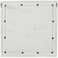 thumbnail image 6 of DecMode 44" x 44" Cream Wall Mirror with Ribbed Edged Frame, 6 of 7
