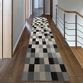 thumbnail image 3 of Ottomanson Non-Slip Hallway Runner Rug 2'7" x 9'10" Perfect for High Traffic Areas, Gray, 3 of 9