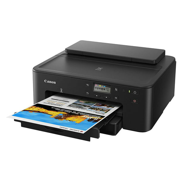PIXMA TS702 Wireless Single Function Printer, Mobile Printing with Google Cloud Print, and Mopria(R) Print Service, Black, One Size Walmart.com