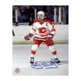 thumbnail image 1 of Lanny McDonald Photo 8x10 de Glace Maison des Flames de Calgary Signifiée, 1 of 2