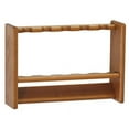 thumbnail image 2 of "Wooden Mallet Wall Mounted Fishing Rack", 2 of 5