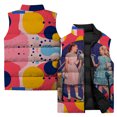 thumbnail image 5 of Chaquetas vintage para hombre, chalecos geniales para hombre, chaleco de trabajo con flores, chaleco sin mangas de moda para hombre, abrigo ligero, ropa cálida para hombre, ropa de trabajo, 5 of 5