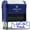 Blue, variant on All Quality Let's Be Friends Self-Inking Rubber Stamp | Family & Friends | Novelty Homely Stamps (Blue Ink) - Q-200