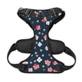 thumbnail image 5 of Lsque Cherry Blossoms Dog Harness, No-Pull Pet Harness with 2 Leash Clips, Adjustable Soft Padded Dog Vest with Easy Control Handle for Large Dogs-Small, 5 of 9