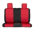 thumbnail image 2 of Smittybilt Neoprene Front and Rear Seat Cover Kit (Black/Red) - 471530, 2 of 7