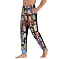 thumbnail image 4 of Men's Johnny Depp 47 Breathable Sweatpants Drawstring Casual Trousers Regular Fit Long Joggers Loungewear Lounge Durable Jogging Running Pants, 4 of 8