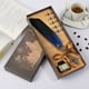 thumbnail image 1 of Estuche de regalo con bolígrafo creativo Map C Rown F Eather, 1 of 2