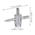thumbnail image 2 of unbranded 2 De Llave Para De Neumáticos Con Funciones Múltiples Y Materiales Resistentes Para Autos, 2 of 8