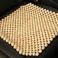 thumbnail image 6 of Beaded Car Seat Cover, Car Seat Covers Front Seats, Breathable Cushion Protector, Anti-Slip Driver Seat Padded, Auto Interior Decoration for Vehicles,18x18 Inch,Beige, 6 of 7