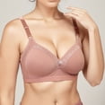 thumbnail image 2 of Jamsmile Women Tshirt Bra Comfortable No Steel Ring Supportive Wireless Push Up Bras Full Coverage Seamless T-Shirt Padded Bras, 2 of 4