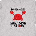 thumbnail image 4 of Inktastic Someone in Galveston Tx Loves Me Boys or Girls Long Sleeve Toddler T-Shirt, 4 of 5