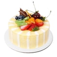 thumbnail image 4 of 25 Pcs] 12 Planches à Gâteau Blanches Rondes, Planches de Base Rondes Jetables pour Gâteau, Assiette à Gâteau Plateau 12 Pouces, Lot de 25, 4 of 4