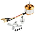 thumbnail image 2 of Brushless Motor RC, 2kg Thrust Brushless Motor  For RC Fixed Wing Airplane Model, 2 of 7