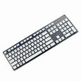 thumbnail image 3 of Waterproof Dustproof Keyboards Covers Silicone Protective Film for KB216 KM636 3277 Keyboards Semi Transparents, 3 of 7