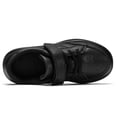 thumbnail image 4 of Kids Light Athletic Sneakers, Hook and Loop Daily Walking Shoes, Black (Boys & Girls), 4 of 8