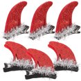 thumbnail image 3 of KAKOWELY 3 pares de pasadores de cuernos de demonio, horquillas para el pelo, tocados de Halloween, 3 of 5