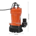 thumbnail image 2 of Water Pump, Dirty Water Pump, 550W Stainless Steel Submersible Sewage Pump, Orange, 110V/60Hz for Home Basement, Yard, Pool, Construction Site Drainage and Transfer, 2 of 10