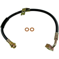 Dorman H38424 Front Passenger Side Brake Hydraulic Hose for Specific Dodge Models Fits select: 1987-1988 DODGE DAKOTA