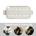 thumbnail image 3 of COMPUKAS 2Pcs Electric Guitar Neck Plate Copper-nickel Alloy Pickup Part for Musicians, 3 of 7