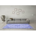 thumbnail image 3 of Ahgly Company Indoor Rectangle Medallion Blue Traditional Area Rugs, 2' x 3', 3 of 4