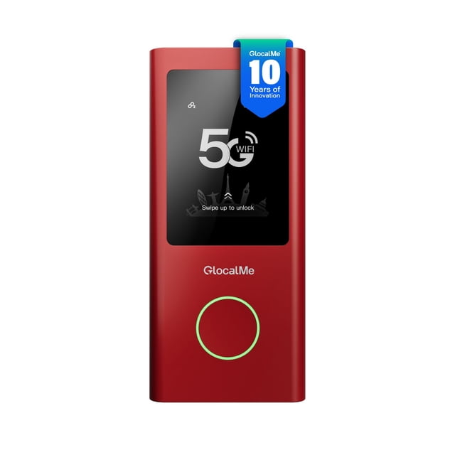 Hotspot móvil GlocalMe Numen Air 5G Red para viajar a más de 200 países