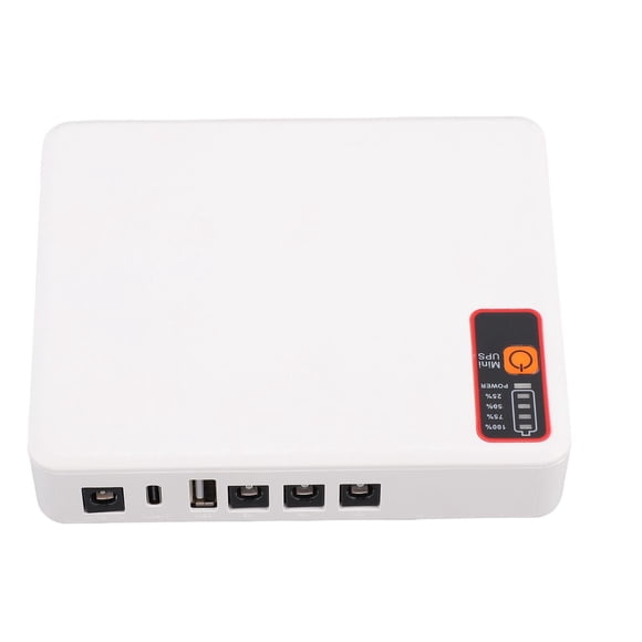 Para Fuente De Alimentación Ininterrumpida, Batería De Respaldo De 15600mAh, Mini UPS De Reserva Para Enrutador, Módem, Salida DC USB Tipo C