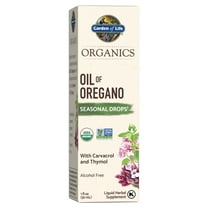 Garden of Life Organics Oil of Oregano Seasonal Drops, 1fl oz (30 mL)