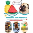 thumbnail image 2 of Juguete para mascotas de piña congelada, juguete para perros de fruta congelada, juguetes masticables para mascotas, juguete para perros resistente a mordeduras para cachorros, colorido, 2 of 5