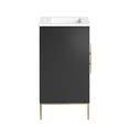 thumbnail image 2 of Modway Awaken 24" Solid Wood and MDF Bathroom Vanity in White/Black, 2 of 7
