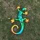 thumbnail image 3 of Escultura De Pared De Lagarto, De Metal, Para Decoración De Jardín Exterior, Adorno Colgante Para El Hogar., 3 of 7