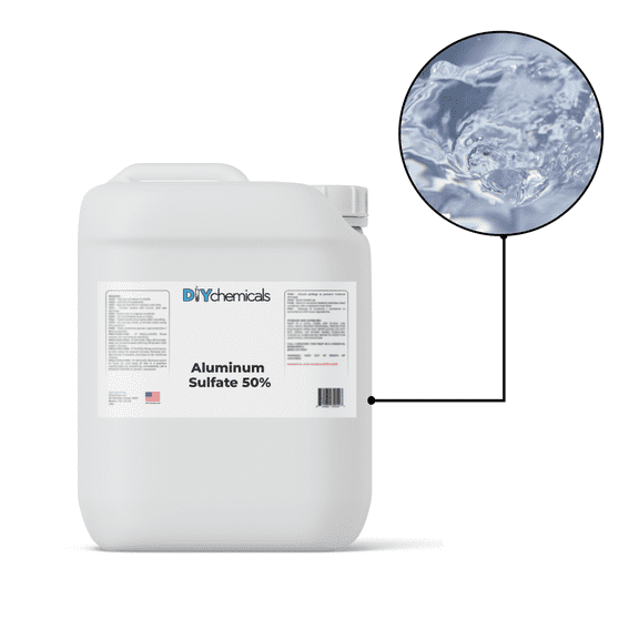 DIYChemicals Aluminum Sulfate – Liquid 1 Gallon