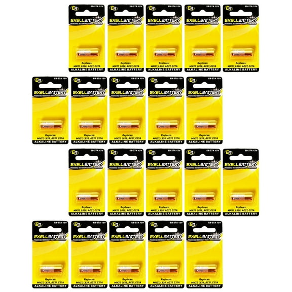 20x Alkaline 12V Battery Fits Tecmania 433MHZ Universal Garage Gate Remote