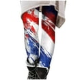 thumbnail image 3 of Vivianyo HD Women's Independence Day Yoga Patriotic Pants Fashion Casual 4Th Of July American Flag Print Leggings with Yoga Sport Elastic Slim Pants（All Colors and Sizes）, 3 of 5